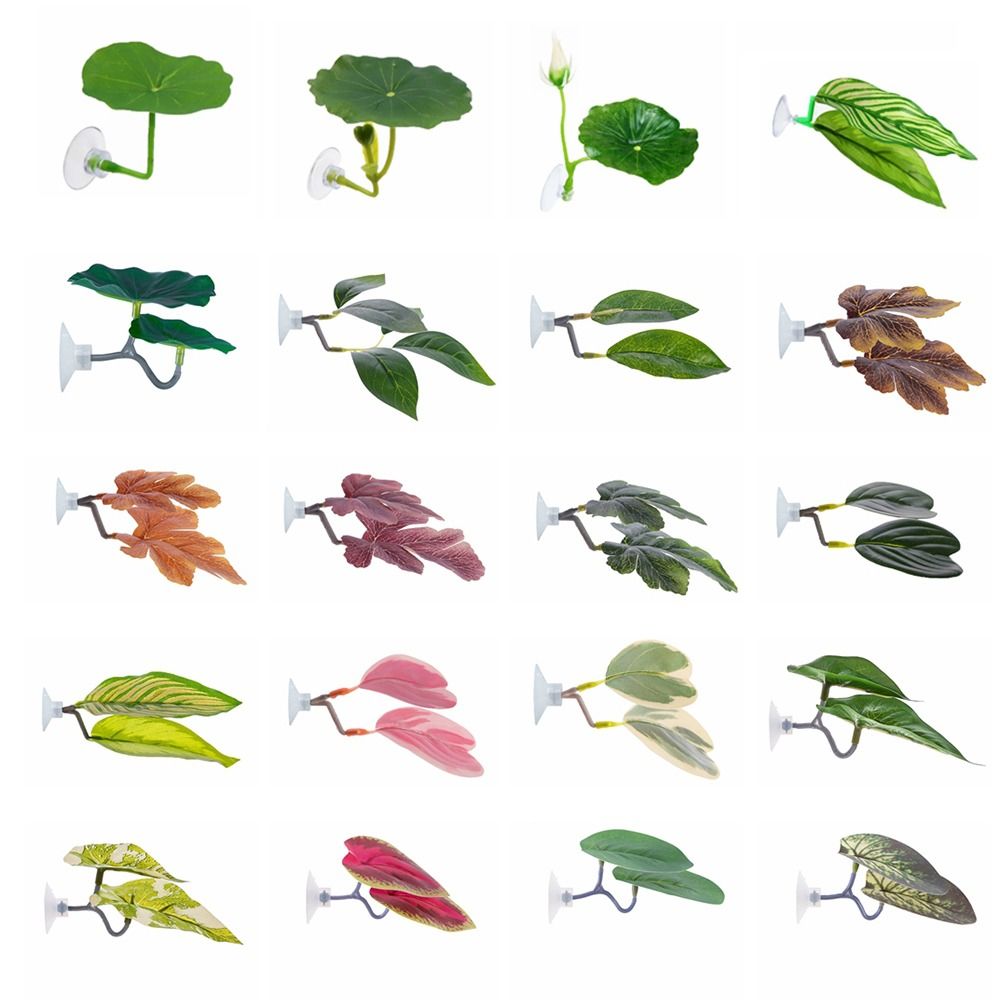 Aquasoil Substrate - Plastic Betta Fish Rest Leaf Simulated