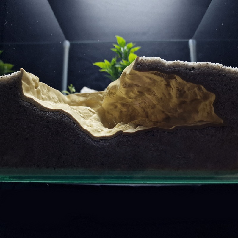 Aquasoil Substrate - 3D Printed High Sim Natural Rock