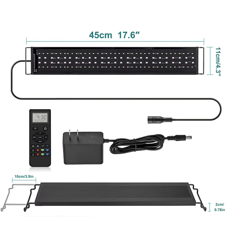 Planted Aquarium Hours - SRK-AO24W 45cm Professional Lighting Sunrise Sunset