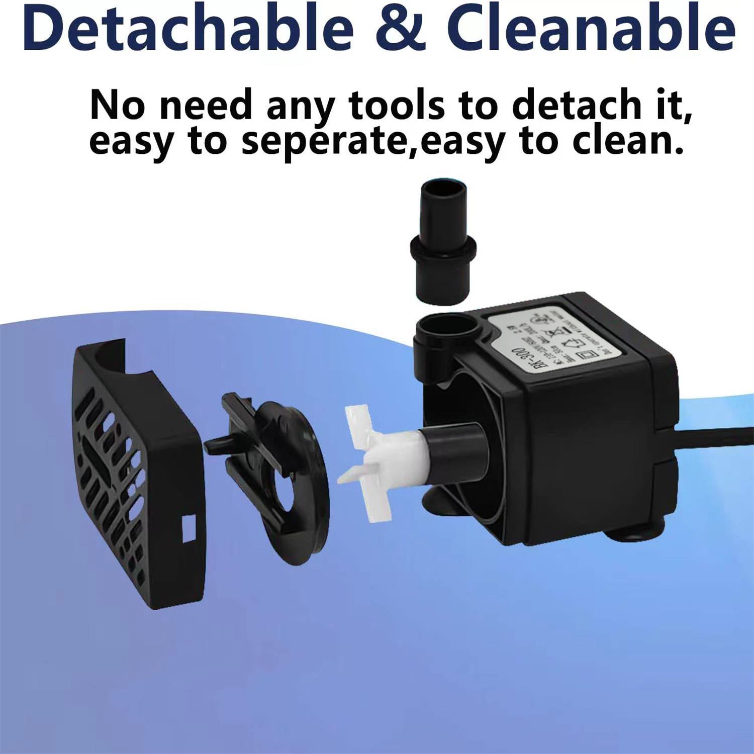 Planted Aquarium Cleaning - Mini Fish Tank Water Pump Easy