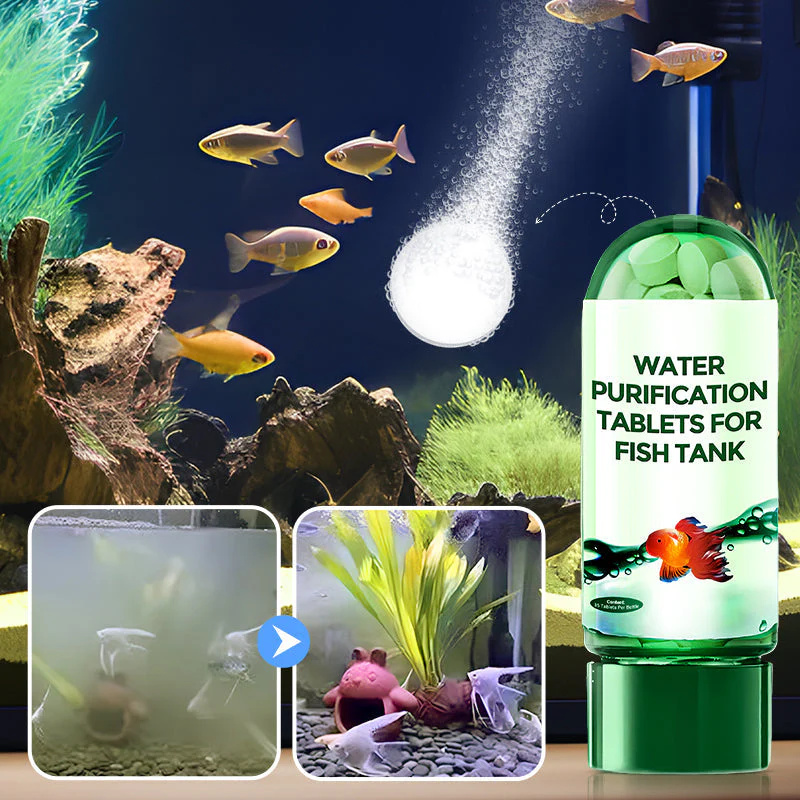 Aquarium Plant Seeds - Eco-Friendly Aquarium Water Purification Tablets Water