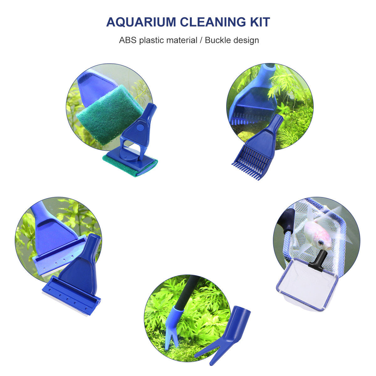 Aquarium Cleaning Kit 5 in 1 F - Planted Aquarium Cleaning Kit review and price