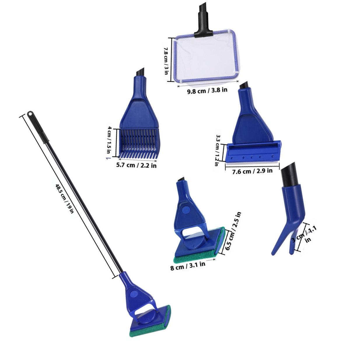 Aquarium Cleaning Kit 5 in 1 F - Planted Aquarium Cleaning Kit review and price