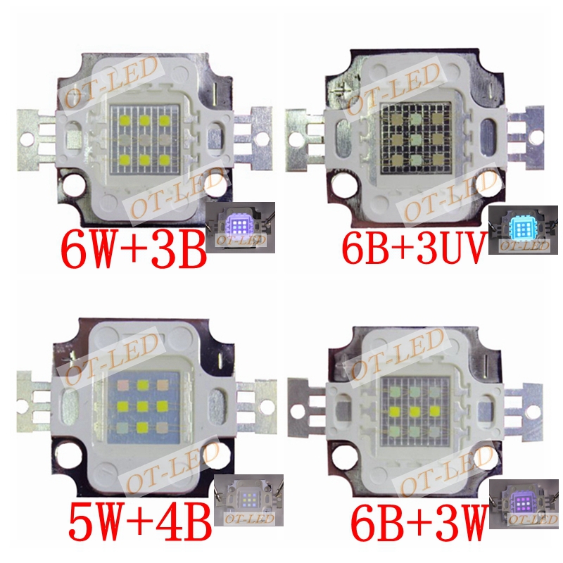 New 5pcs 10W Square Actinic Hy - Planted Aquarium Uv Light review and price
