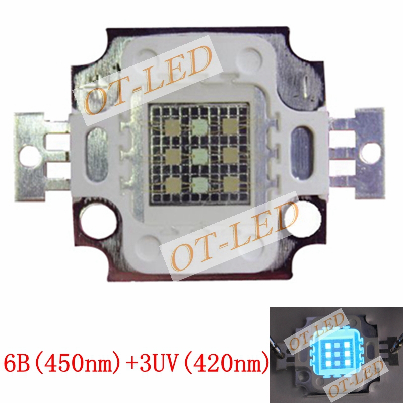 New 5pcs 10W Square Actinic Hy - Planted Aquarium Uv Light review and price