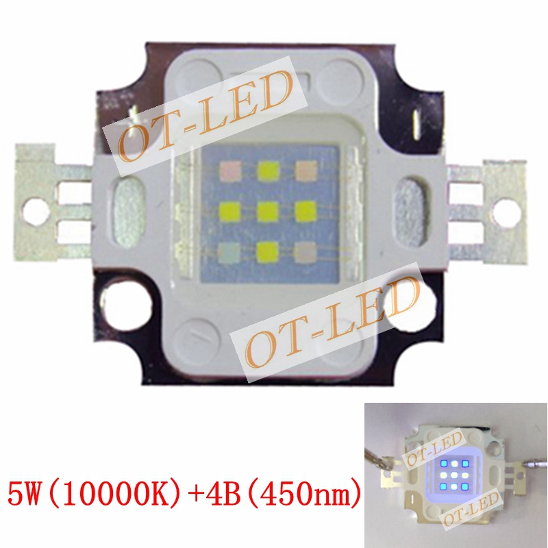 New 5pcs 10W Square Actinic Hy - Planted Aquarium Uv Light review and price