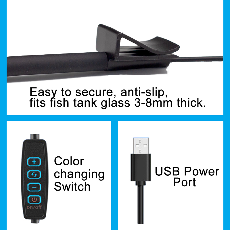 USB Aquarium LED Lamp Fish Tan - Aquarium Plant Light Spectrum review and price