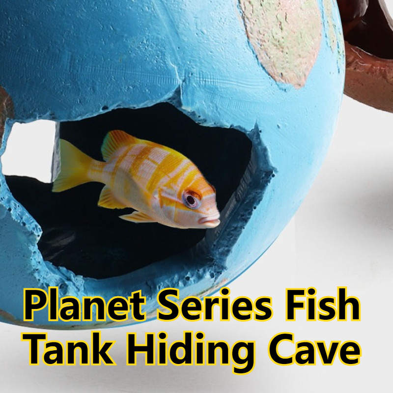 Planet Series Fish Tank Hiding - Aquarium Planet review and price