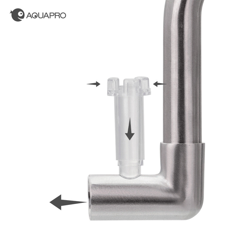 AQUAPRO Mini Stainless Steel I - Aquarium Lily Pipe review and price