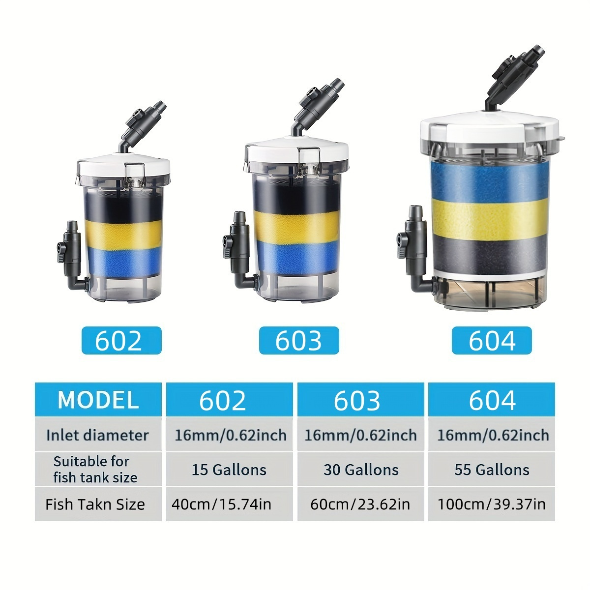 SUNSUN EW-602  EW-603 EW-604 S - Aquarium Lily Pipe review and price