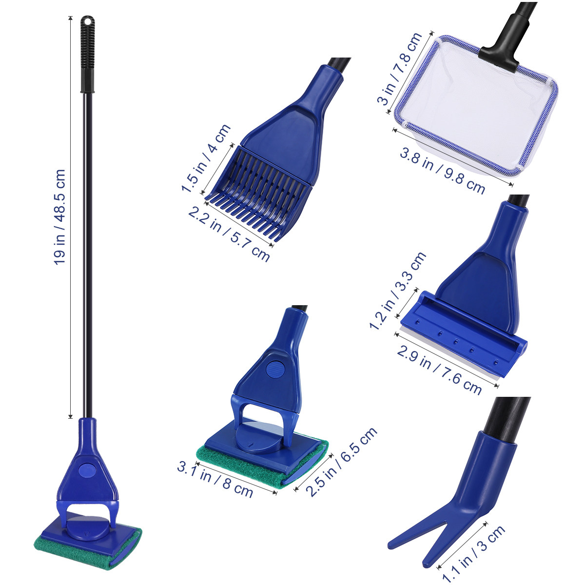 5 in 1 Aquarium Fish Tank Clea - Planted Aquarium Cleaning Kit review and price