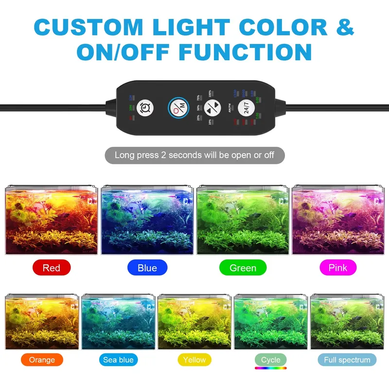 LED Aquarium Light for Fish Ta - Planted Aquarium Hours review and price