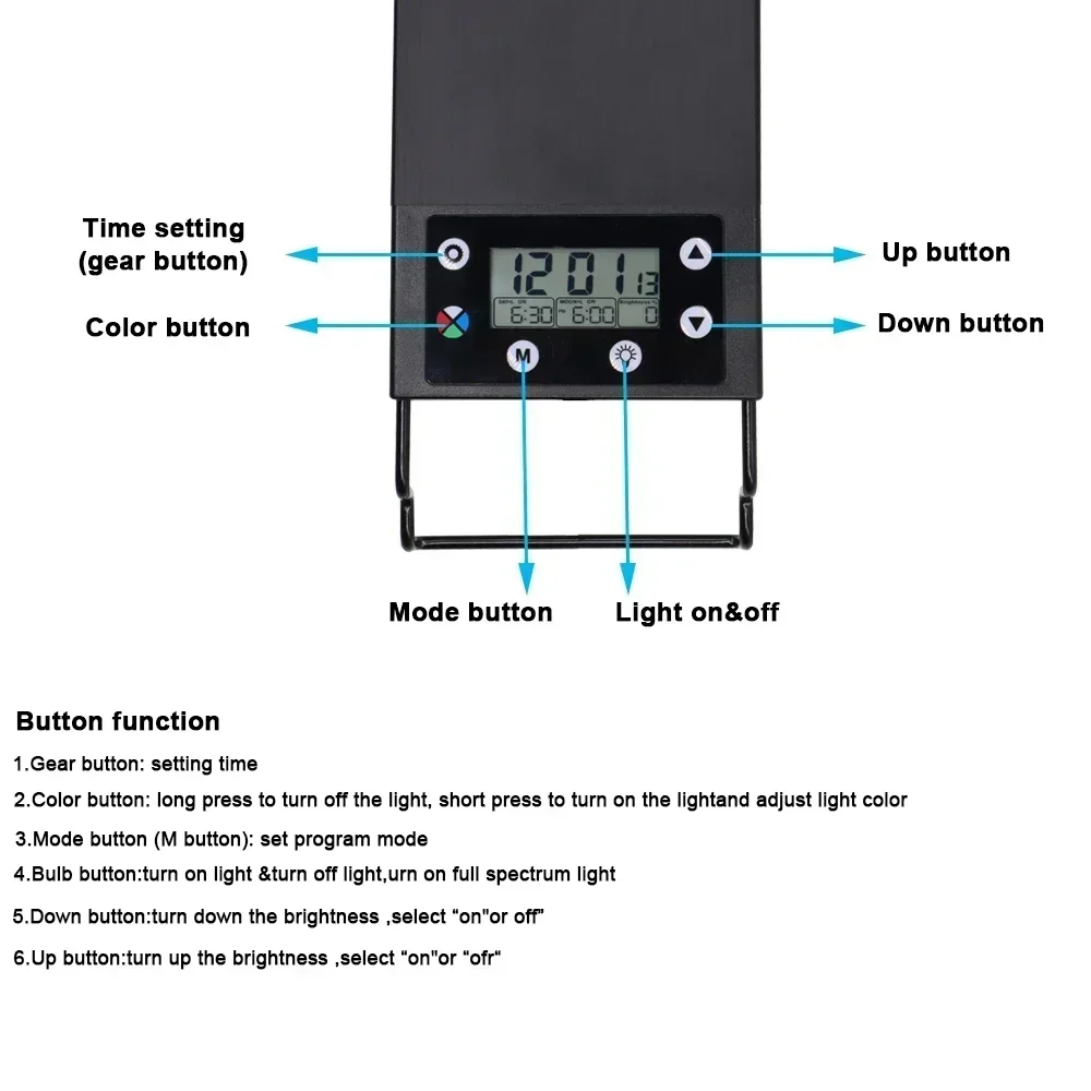 IP68 Waterproof Aquarium LED L - Aquarium Plant Light Spectrum review and price
