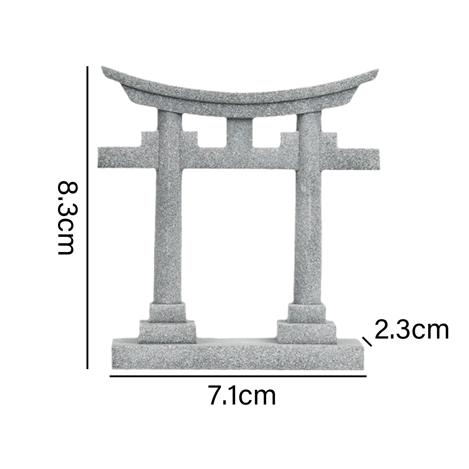 Japan Torii Gate Shrine Model  - Aquarium Planet review and price