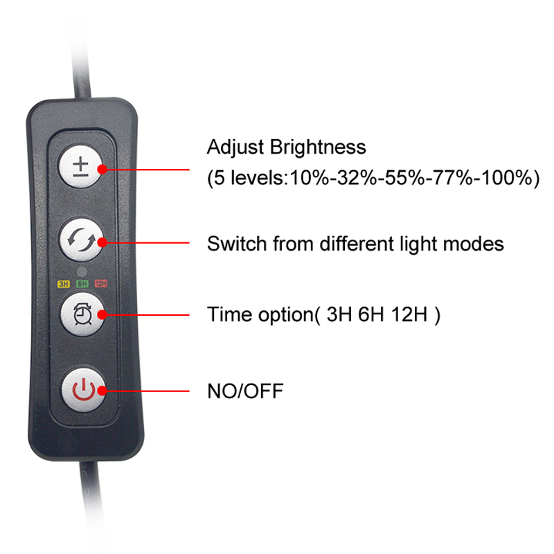 Aquarium LED Light for 16-64CM - Aquarium Plant Light Spectrum review and price