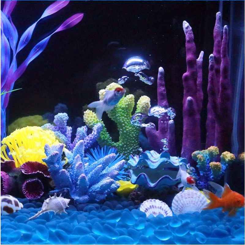 Aquarium Decoration Stone Blue - Aquarium Planet review and price