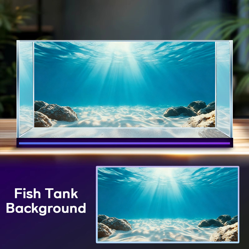 Blue Sea Clear Sand, Fish Tank - Aquarium Planet review and price