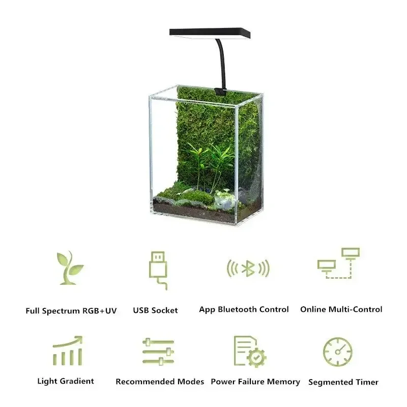 WEEK AQUA Mag Pro USB Nano Aqu - Aquarium Plant Light Spectrum review and price