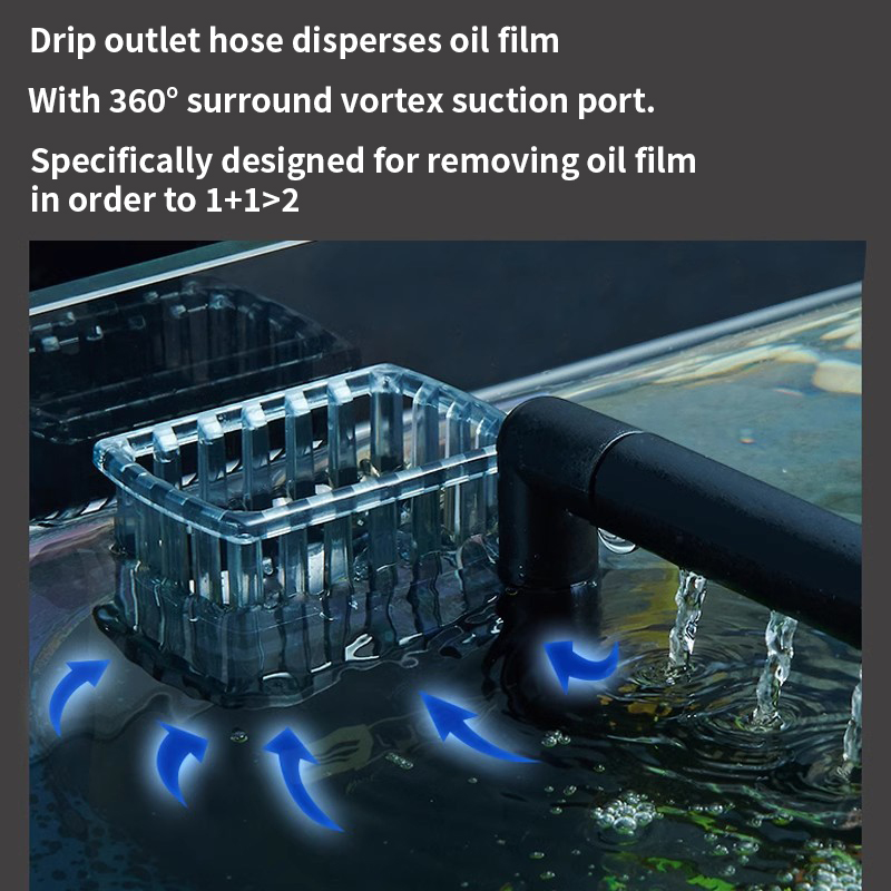 3W Aquarium Surface Oil Skimme - Aquarium Lily Pipe review and price