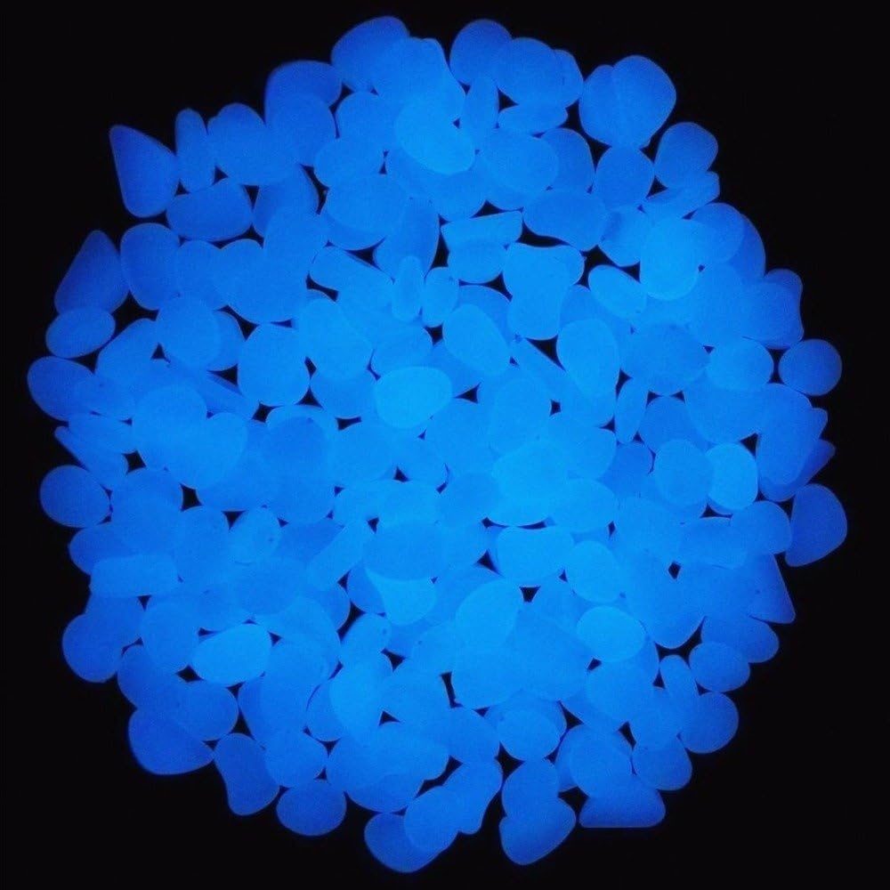 Fish Tank Rocks Glow Blue Pebb - Planted Aquarium Equipment review and price