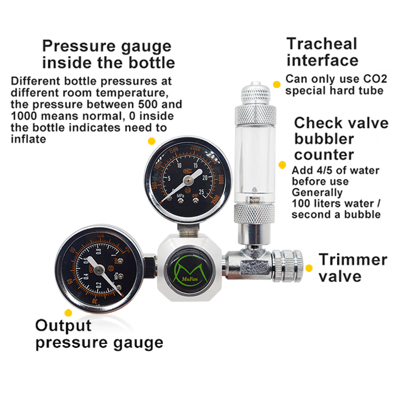 Aquarium CO2 Regulator Magneti - Planted Aquarium Co2 System review and price