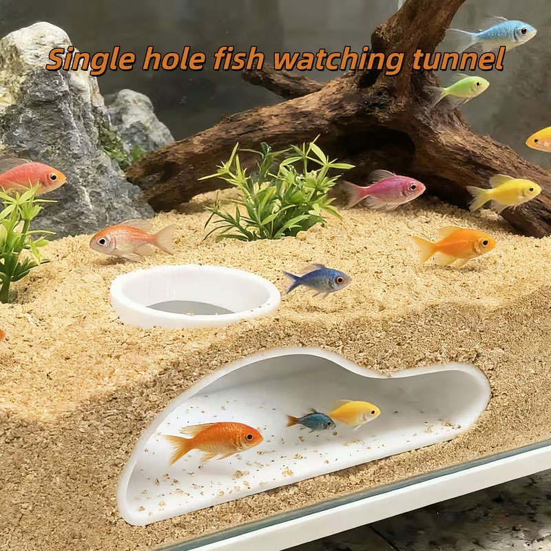 Apcarium Fish Tunnel Hideout | - Aquasoil Substrate review and price
