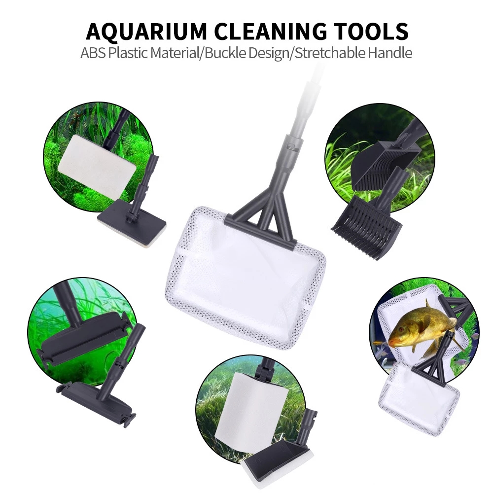 6 in 1 Aquarium Cleaning Tools - Planted Aquarium Cleaning Kit review and price