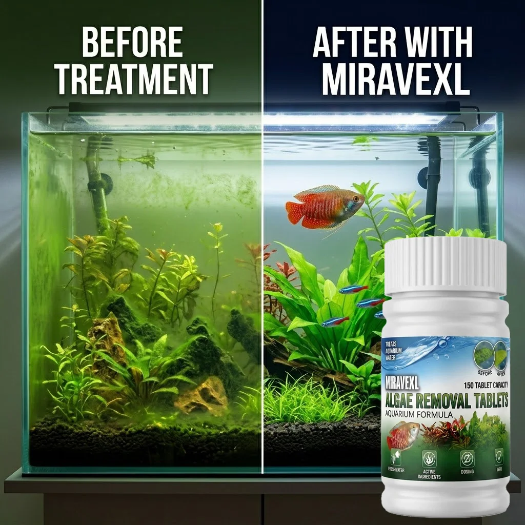 MIRAVEXL 150 Tablets Fish Tank - Planted Aquarium Cleaning review and price