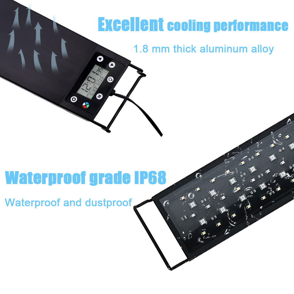 30-60cm Fish Tank 24/7 Full Sp - Aquarium Plant Light Spectrum review and price