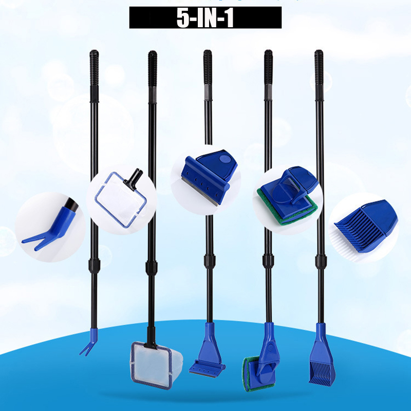 6-IN-1 Aquarium Cleaning Tools - Planted Aquarium Cleaning Kit review and price