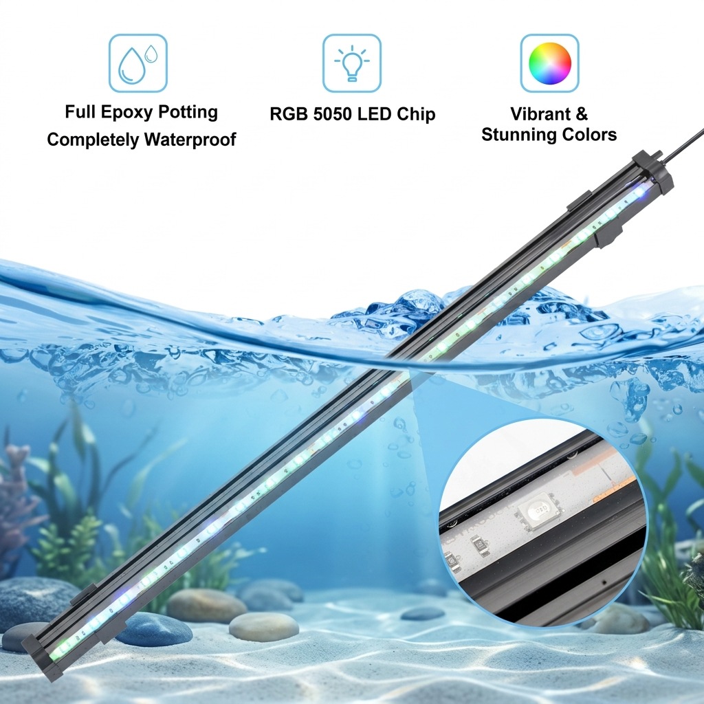 USB LED Aquarium Air Bubble Li - Aquarium Lily Pipe review and price