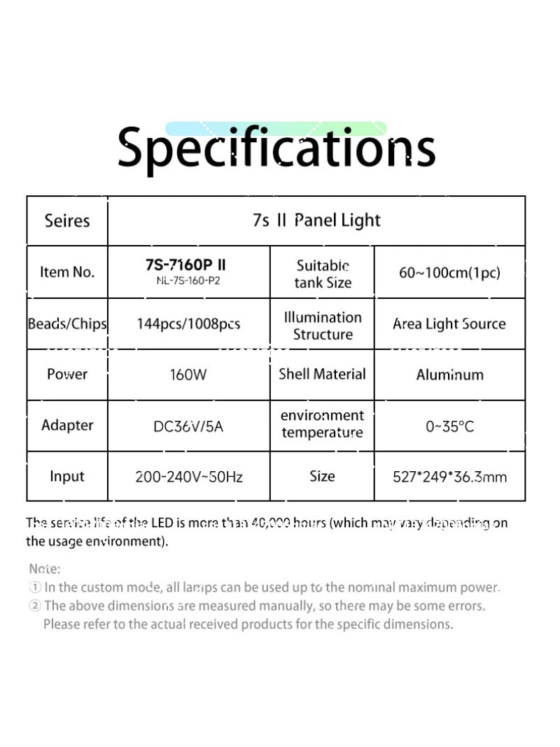 Aquarium LED Light 160W RGB Fu - Aquarium Plant Light Spectrum review and price